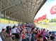 Peserta Anak-Anak di Kampanye Akbar Jokowi di Stadion Maulana Yusuf, Serang